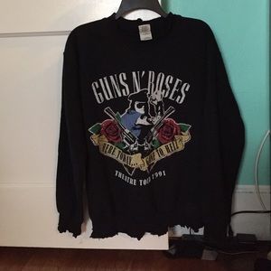 Guns n Roses graphic sweatshirt